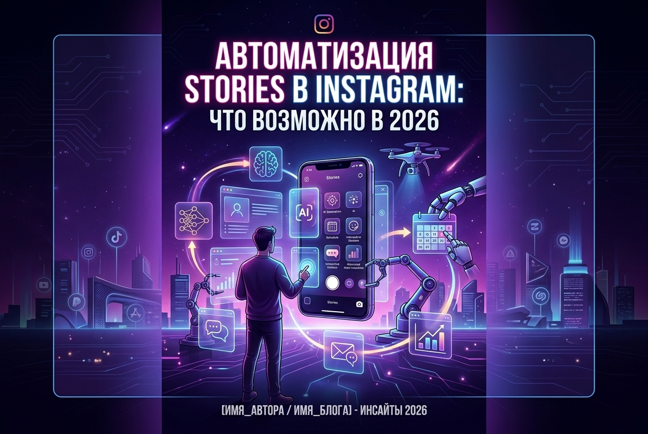 Автоматизация Stories в Instagram: что возможно в 2026
